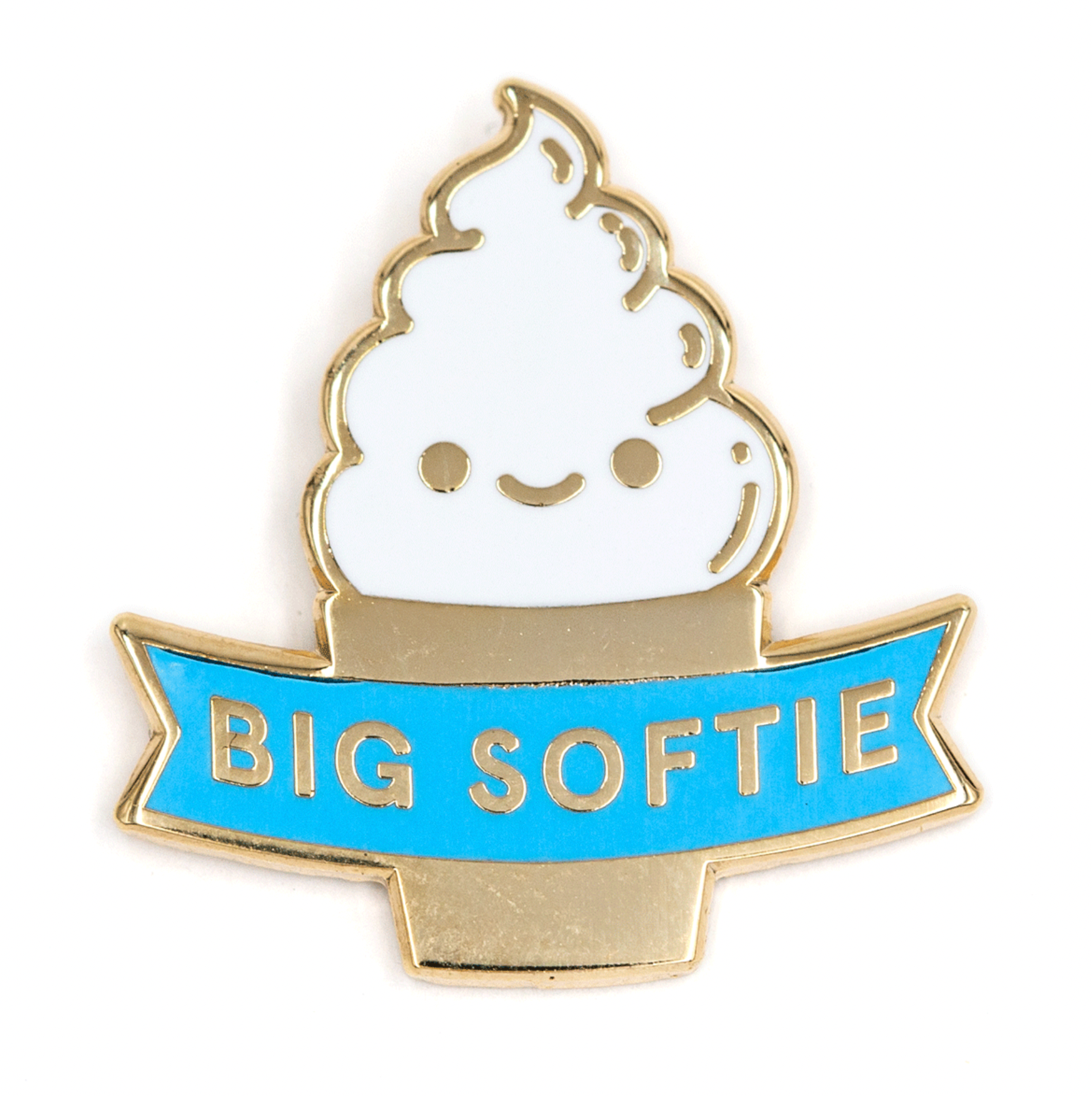 Big Softie Enamel Pin
