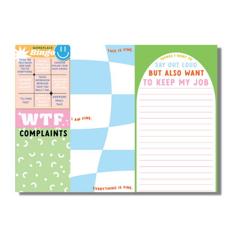 Work Sucks Notepad Set