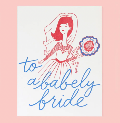 Babely Bride Card