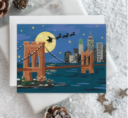 NYC Holiday Cards (Assorted Gift Box Set of 10)