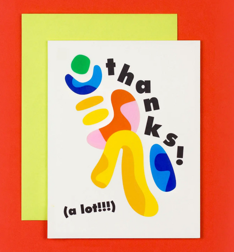 Thanks a Lot Card (Boxed Set of 6)