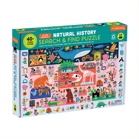 Natural History Museum Search & Find 64pc Puzzle