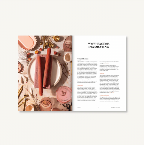 Tables & Spreads: A Go-To Guide for Beautiful Snacks, Intimate Gatherings, and Inviting Feasts