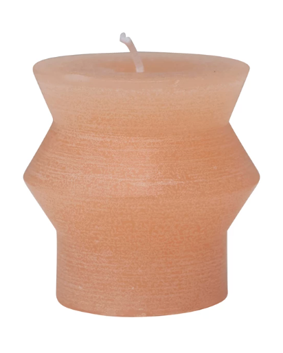 Unscented Totem Candle 3"x3"