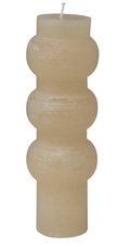 Unscented Totem Candle 3"x 9"