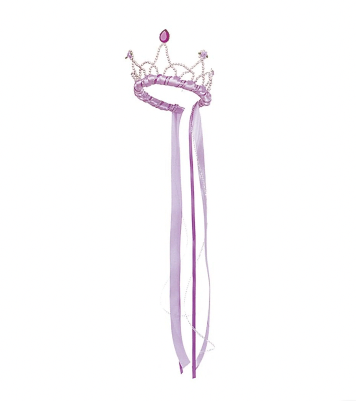 Lilac Ribbon Tiara