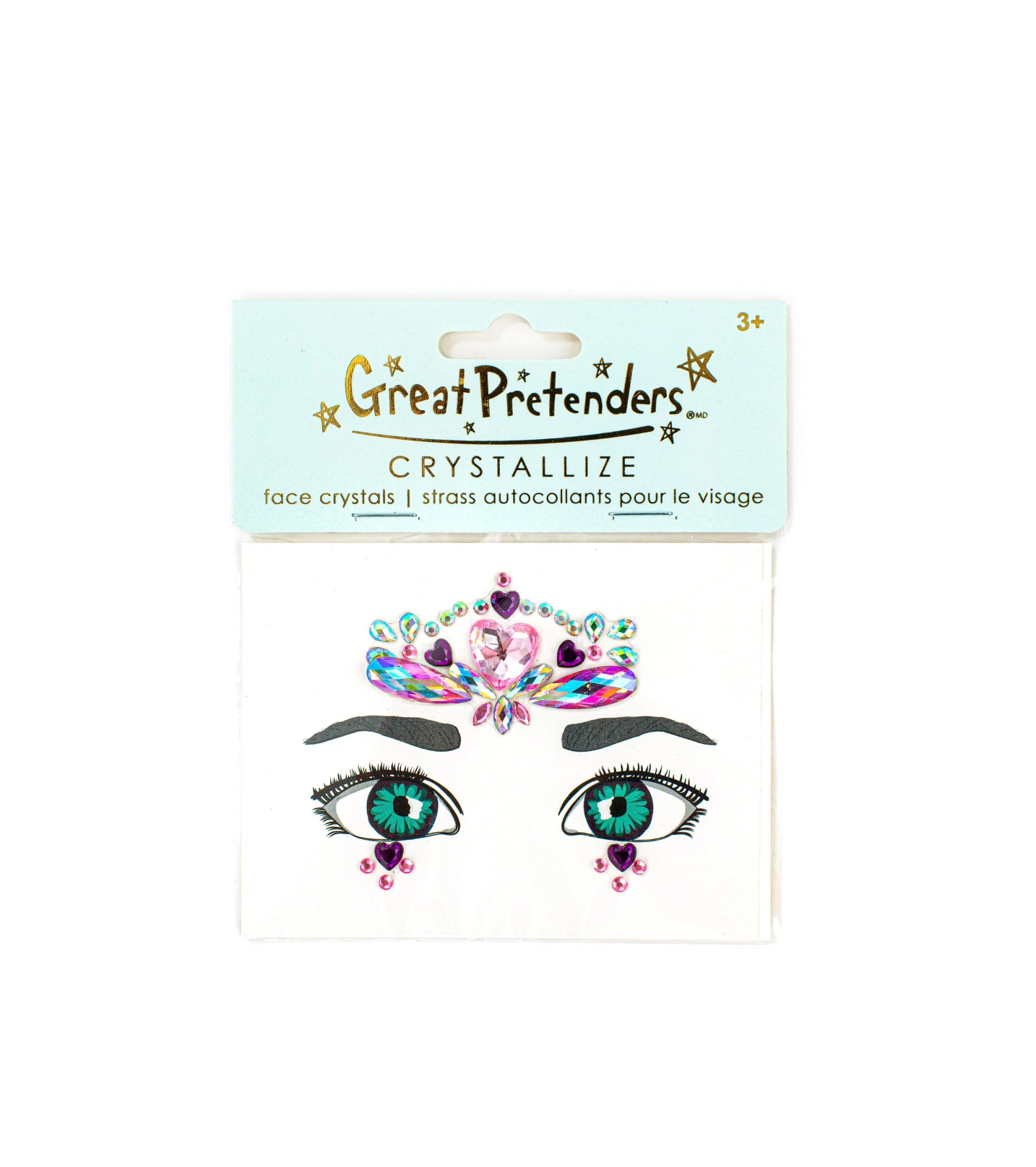 Hearts Face Crystals