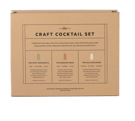 Craft Cocktail Syrup Set
