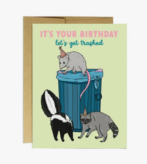 Trashed Birthday | Birthday Card