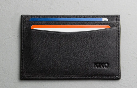 Brown Classic Card Case - Black