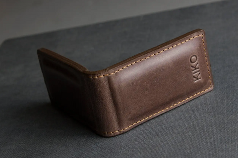Brown Magnetic Money Clip