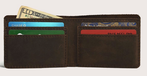 Brown Step Up Wallet