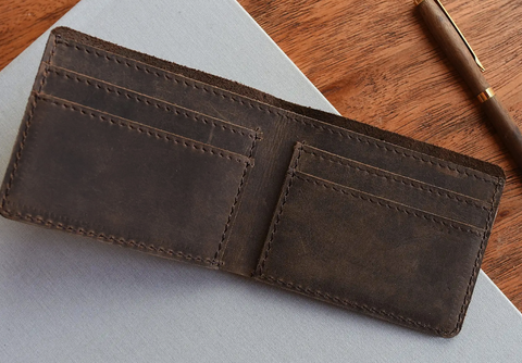 Brown Step Up Wallet