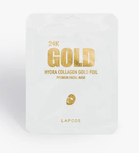 24k Gold Foil Premium Face Mask