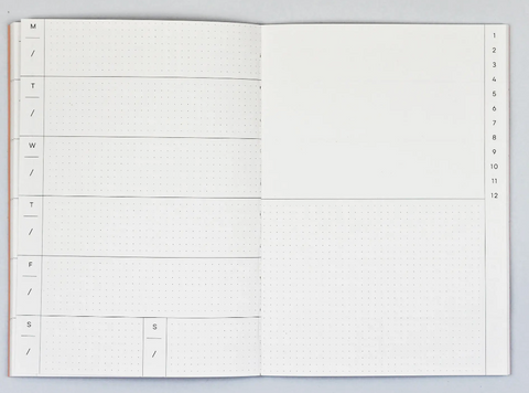 Bristol No. 2 Weekly Lay Flat Planner Book