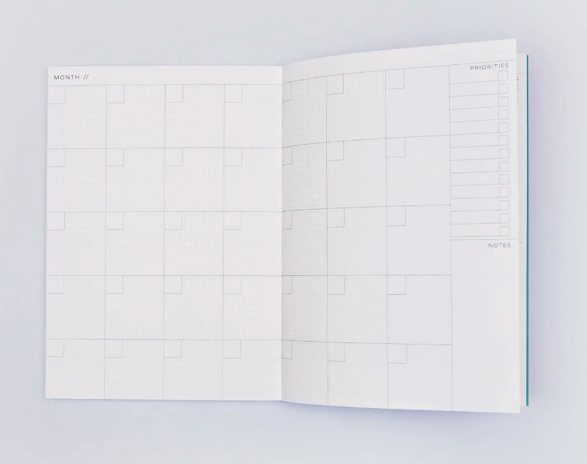 Bristol No. 2 Weekly Lay Flat Planner Book