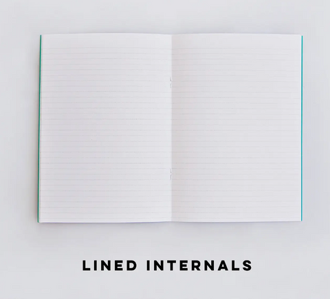 Lava 44 Page Notebook  Lined