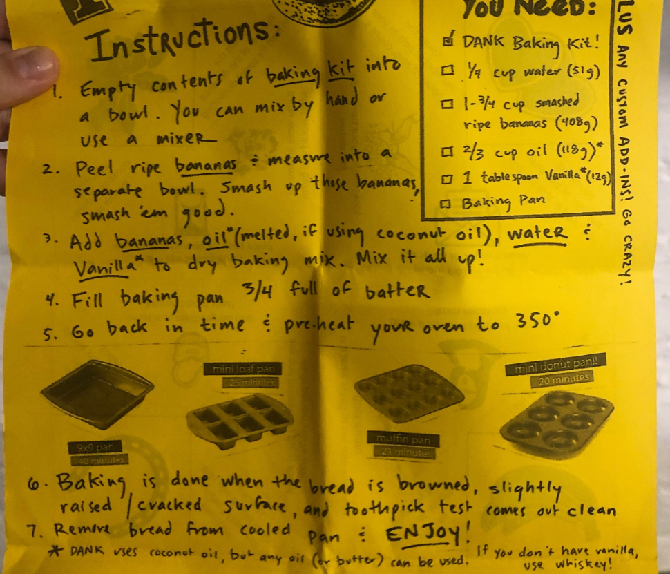 Dank | Dank-It-Yourself Baking Kit