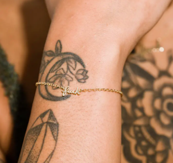Fuck Script Bracelet