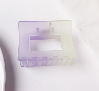 Ombre Claw Clip - purple/green