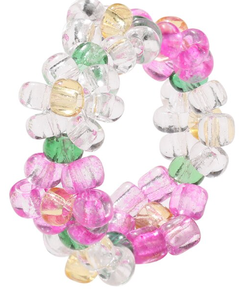 Floral Beaded Rings