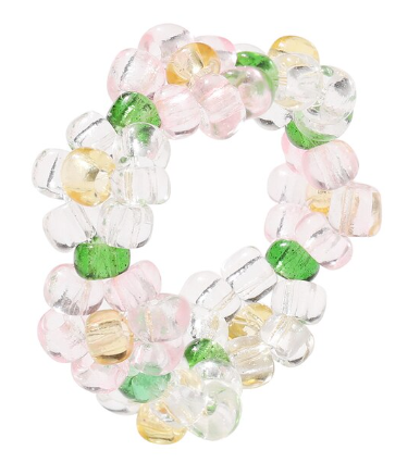 Floral Beaded Rings