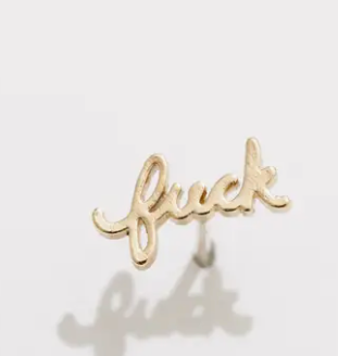 Fuck This Earring Set