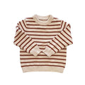 Striped Cotton Knitted Sweater