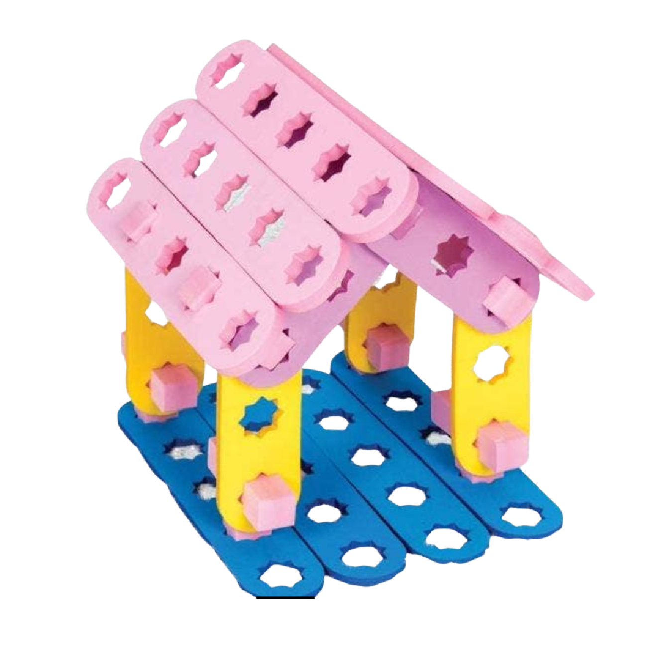 Bath Blocks Planks & Pegs Starter Set