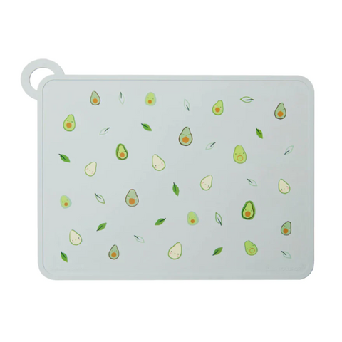 Silicone Placemat Printed - Avocado