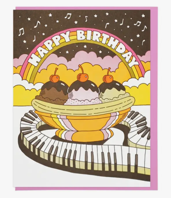 Happy Birthday Musical Banana Split