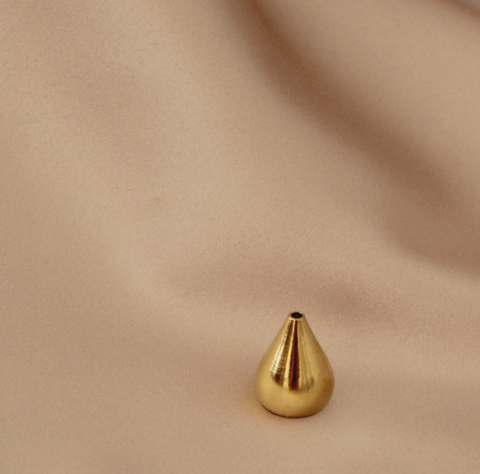 Tear Drop Brass Incense Holder