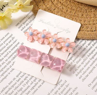 Floral Barrettes