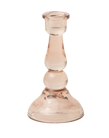 Tall Glass Taper Holder - Stay Forever