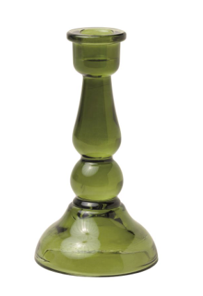 Tall Glass Taper Holder - Stay Forever