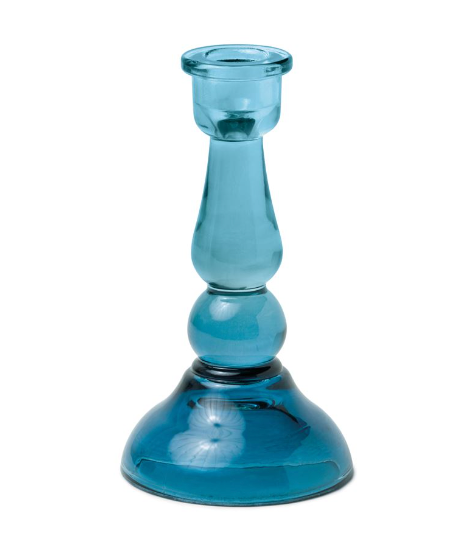 Tall Glass Taper Holder - Stay Forever