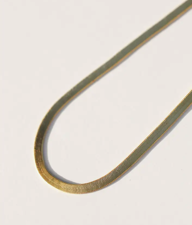 Luxe Herringbone Chain - Stay Forever