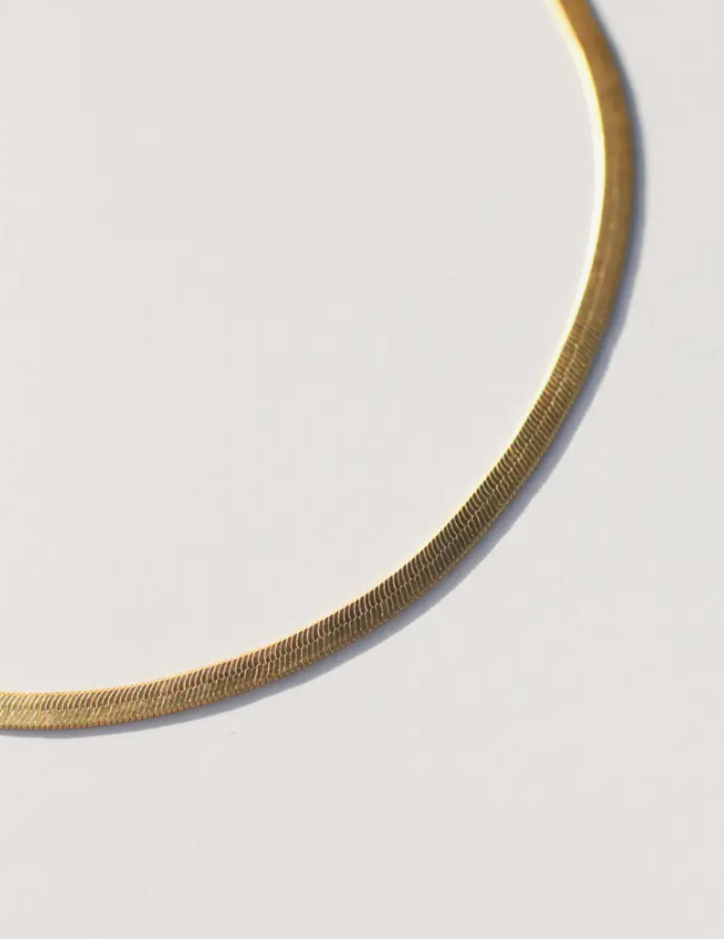 Luxe Herringbone Chain - Stay Forever