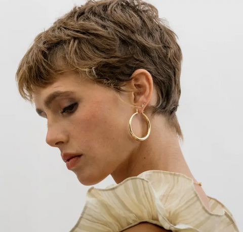 Large Maria Hoops