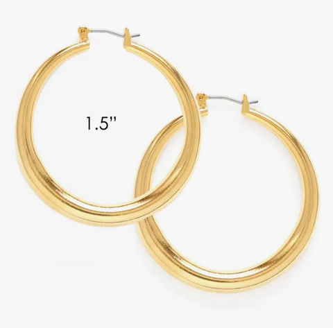 Large Maria Hoops