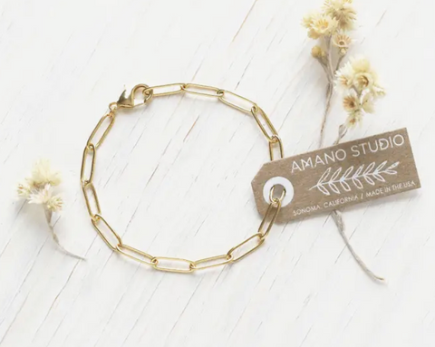 Paperclip Chain Bracelet