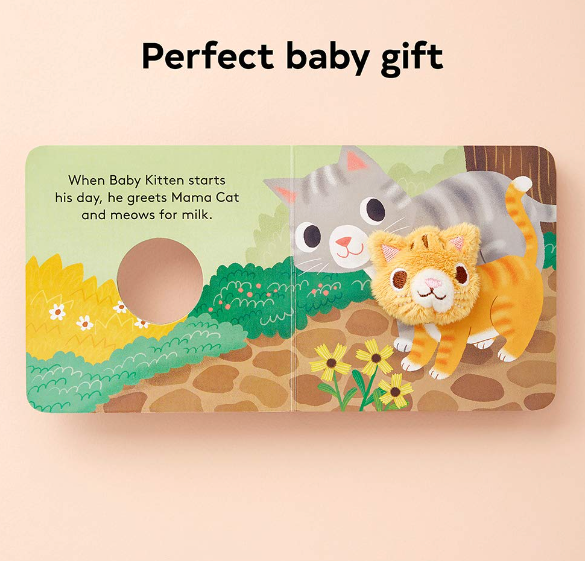Baby Kitten: Finger Puppet Book