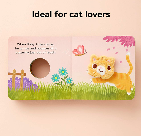 Baby Kitten: Finger Puppet Book