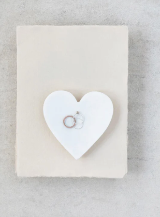 Marble Heart Dish
