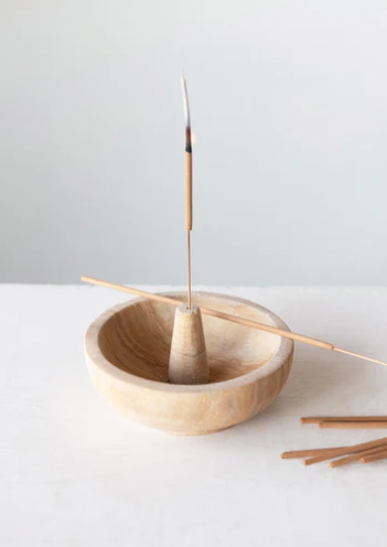 Sandstone Incense Burner