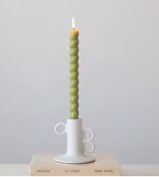 Stoneware Taper Holder