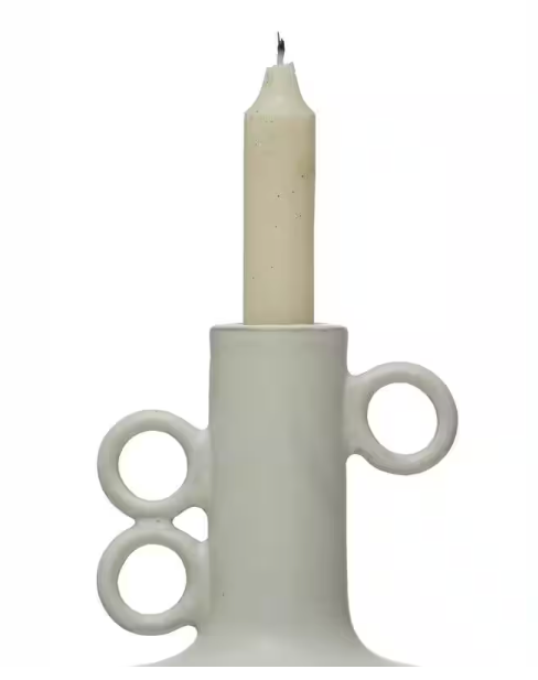 Stoneware Taper Holder