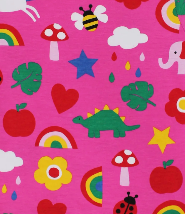 Organic Magical Mix-Up Print Muslin Swaddle 2-Pack