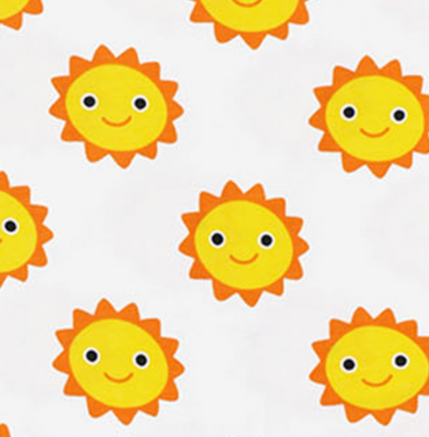 Organic Sunshine Cloud Print Muslin Swaddle 2-Pack