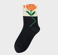 Cotton Flower Socks